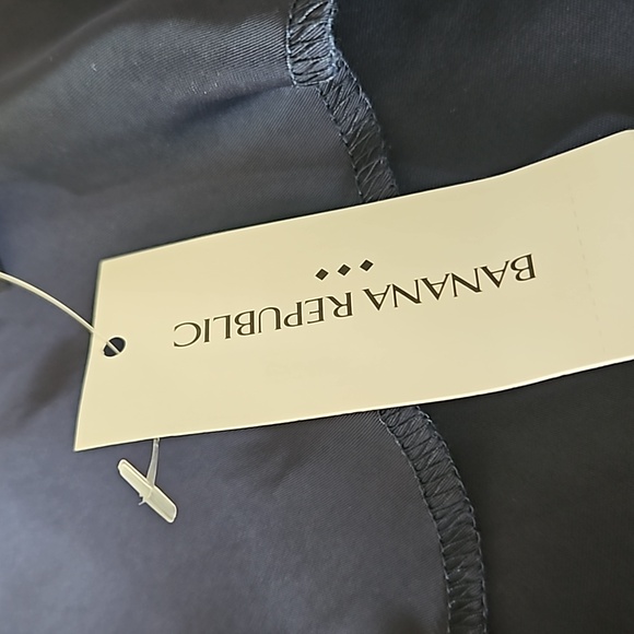 NWT Banana Republic Navy Slip Dress - Picture 3 of 5